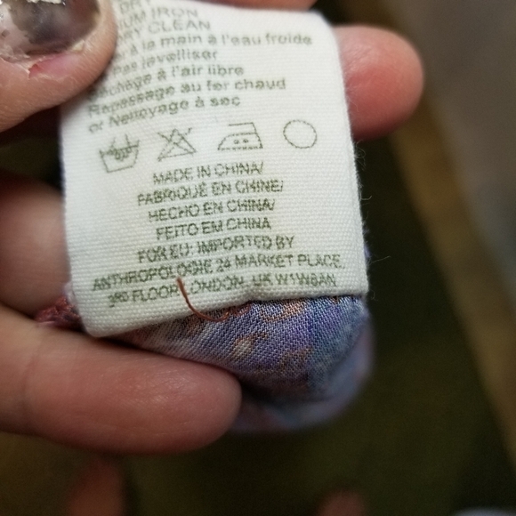 Anthropologie TINY Omina mosaic boho kimono sleeve dress - Picture 11 of 13